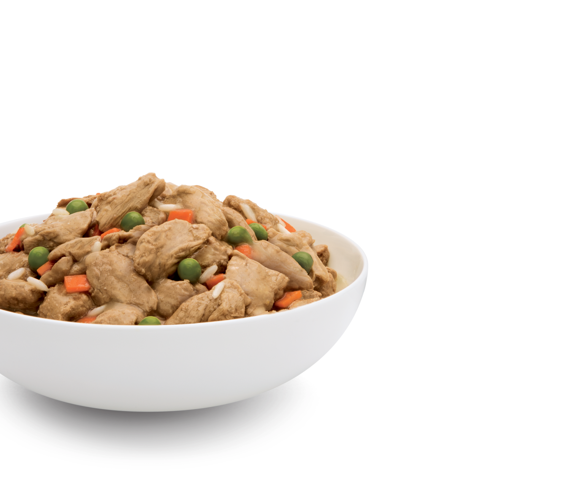 Ένα μπολ με ξηρή τροφή σκύλου της Hill's