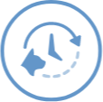cat and clock icon