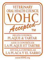 Η Σφραγίδα VOHC είναι ένα εμπορικό σήμα των Η.Π.Α., που ανήκει στο Veterinary Oral Health Council, μια εταιρεία των Η.Π.Α.